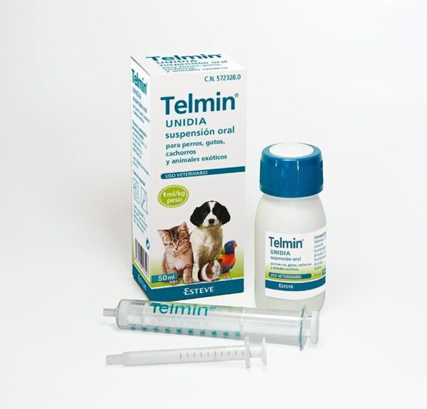 Telmin cachorros ANTIPARASITARIO PARA PERROS Y GATOS