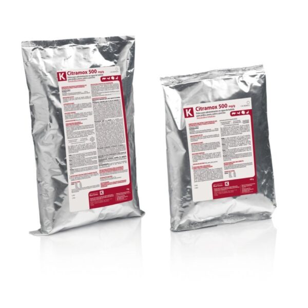 Citramox Tratamiento de infecciones causadas por bacterias sensibles a la amoxicilina en pollos