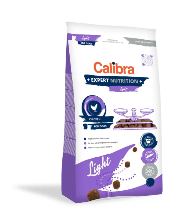 Calibra Dog Expert Nutrition Light 2kg: Alimento Ligero para Perros Adultos