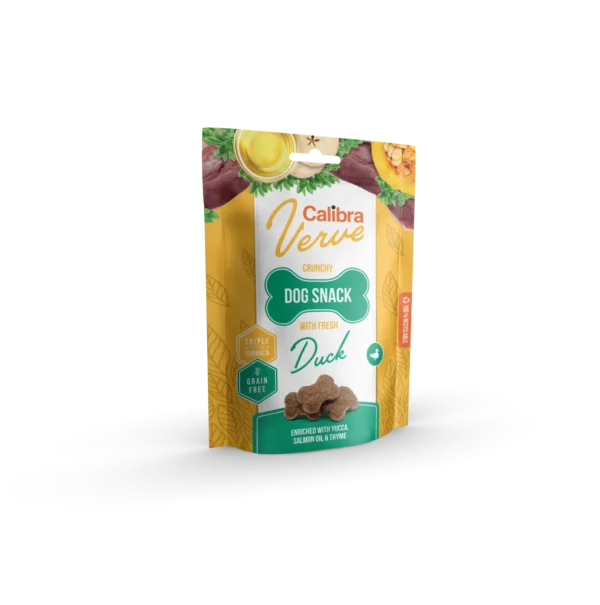 CALIBRA DOG VERVE CRUNCHY SNACK PATO FRESCO 150G