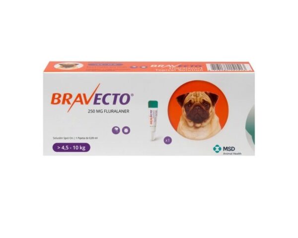 BRAVECTO SPOT ON PERRO 250MG 4