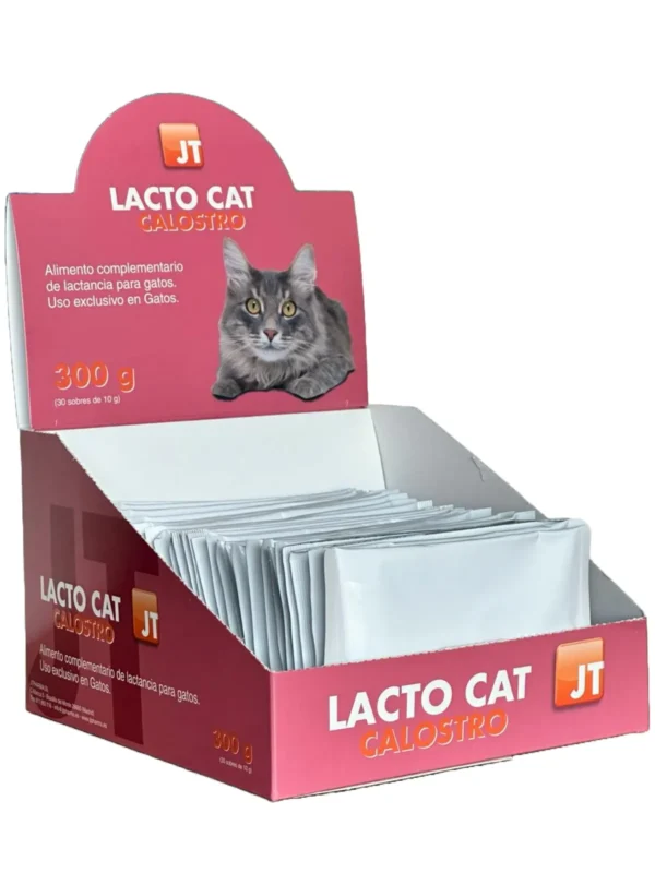 JT- LACTO CAT 30 MONODOSIS X 10 GR (CON CALOSTRO)