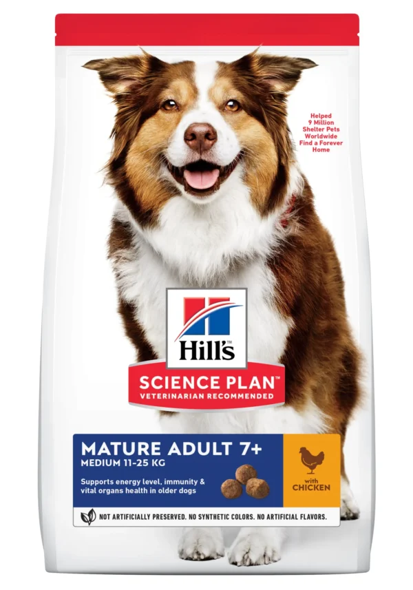 Pienso HILL’S HSP Canine Mature 7+ Pollo 14kg para Perros Medianos