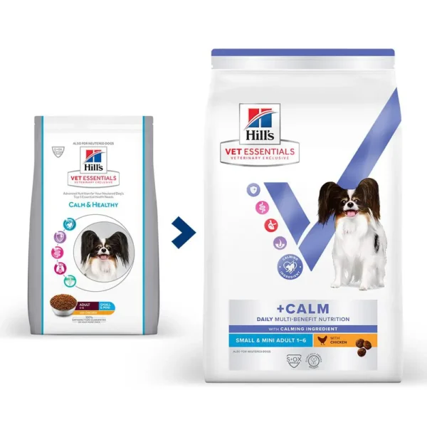 Pienso HILL’S VETESS Canine Adulto Calm para Perros Pequeños/Mini de Pollo 7kg