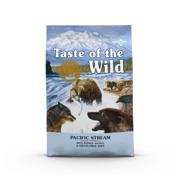 Pienso Taste Canine Adult Pacific Stream Salmón 12,2kg: Nutrición Premium para Perros Adultos