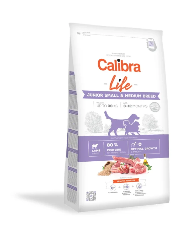 Calibra Dog Life Junior Small: Nutrición Óptima para Cachorros de Razas Pequeñas