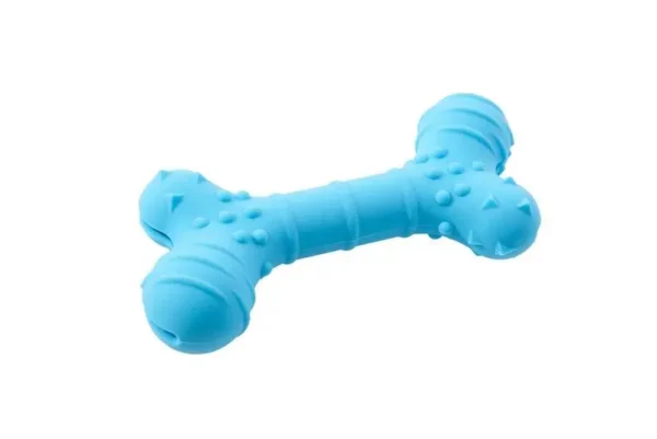 Juguete para Perro BUSTER Hueso Flex Azul 16cm - KRUUSE