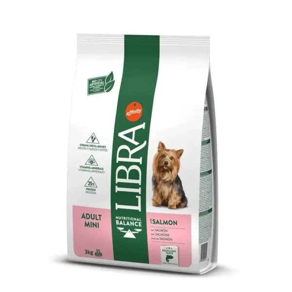 Libra Canine Adulto Mini Salmón 3kg: Nutrición Premium para Perros Pequeños