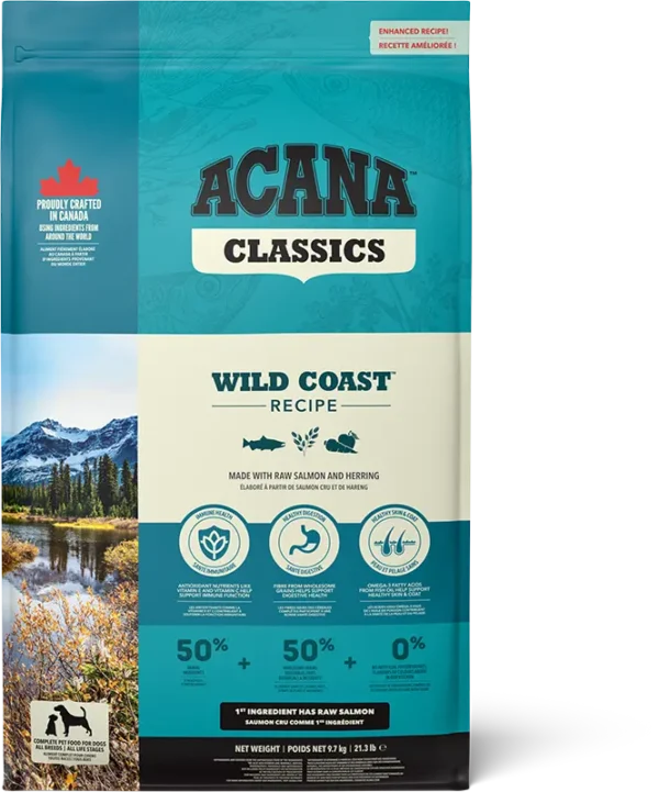 Compra ACANA Canine Wild Coast 14,5kg: Alimento Premium para Perros Adultos