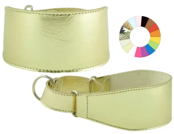 Collar Martingale para Galgo Estrella Fucsia 25-35 cm - Ajustable y Elegante
