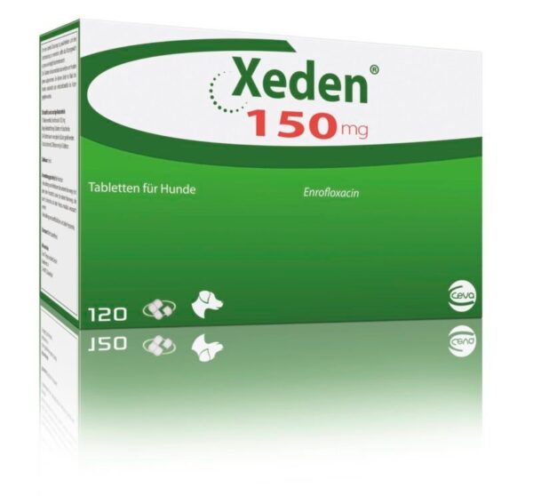 XEDEN® Comprimidos Enrofloxacino en comprimidos divisibles para perros y gatos