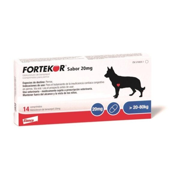 FORTEKOR 20MG 14 COMPRIMIDOS