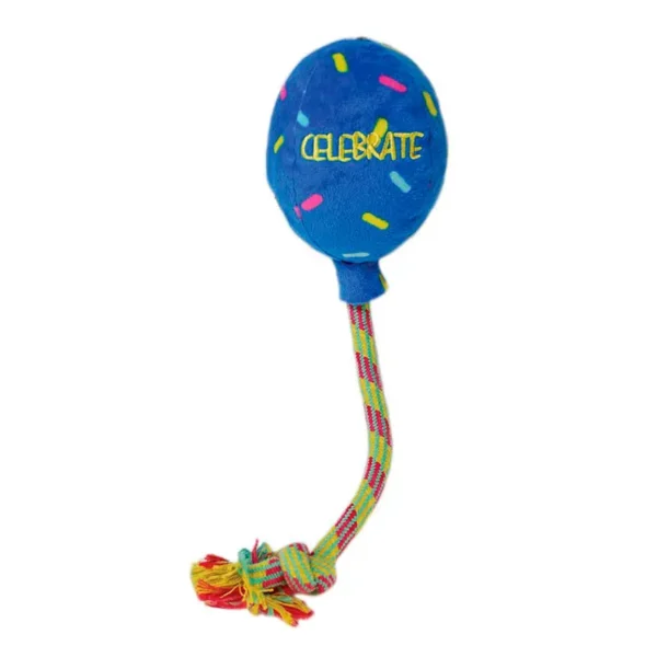 KONG OCCASIONS BIRTHDAY BALLOON BLUE LARGE RCC13E