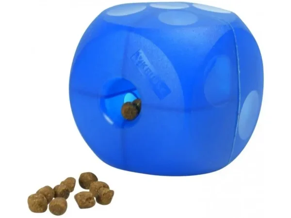 Juguete Cubo Suave Azul 12cm para Comida o Premios - BUSTER KRUUSE