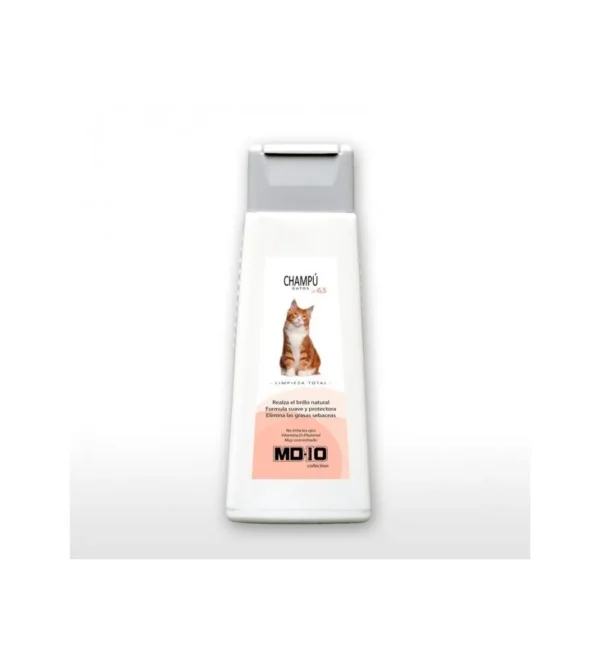 MD10 Champú Gato Limpieza Total 300cc - Cuidado Completo para Mascotas