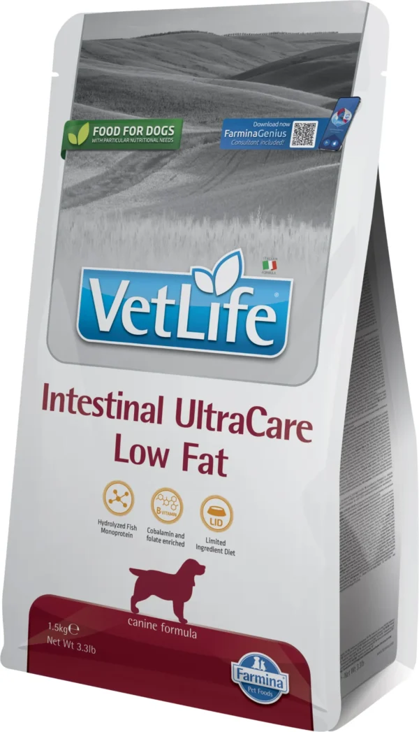 FARMINA VET LIFE DOG INTESTINAL ULTRACARE LOW FAT 1,5KG