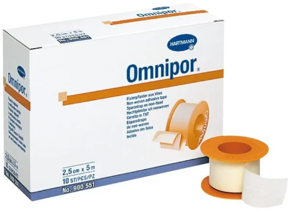 ESPARADRAPO OMNIPOR 1,25MX5 1UD HARTMANN