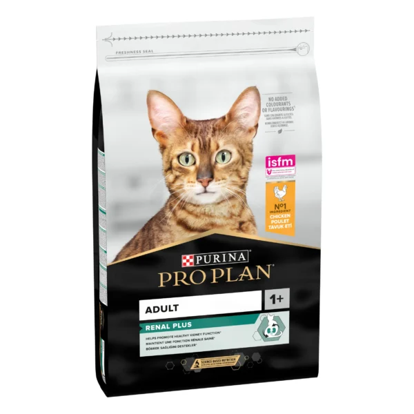 Compra PRO PLAN Feline Adult Optirenal Pollo 10kg - Alimento Seco para Gatos Adultos con Ingredientes Seleccionados y Antioxidantes