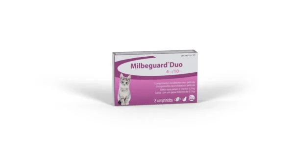 MILBEGUARD DUO 4/10 2 Comprimido GATOS PEQUEÑOS Y GATITOS