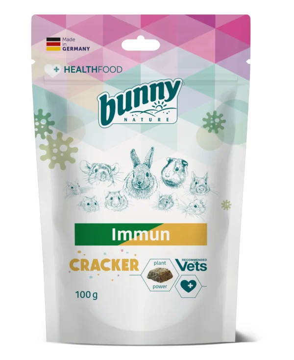 BUNNY SALUD SUPLEMENTO IMMUN CRACKER 5X100GR