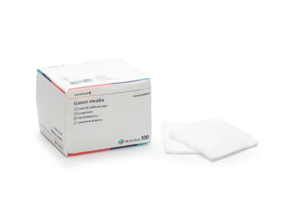 GASAS NO ESTERIL 8 PLIEGUES 10 X 10CM 100UD COVETRUS