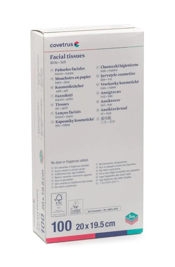 PAÑUELOS ULTRASUAVES 100U COVETRUS