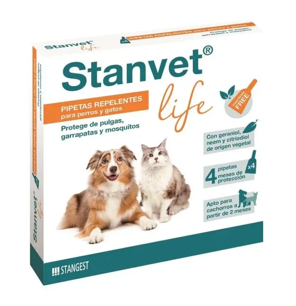 PIPETAS STANVET LIFE 4UDS