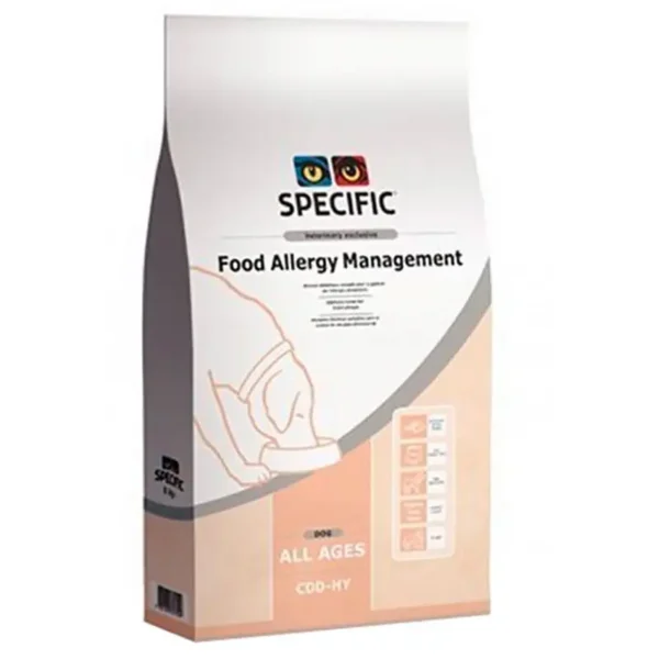 Alimento Hipoalergénico para Perros Adultos SPECIFIC CDD-HY 7KG - Manejo de Alergias