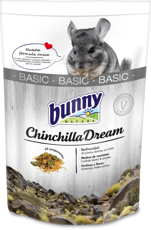 BUNNY ALIMENTO SUENO BASICO CHINCHILLA 1.2KG