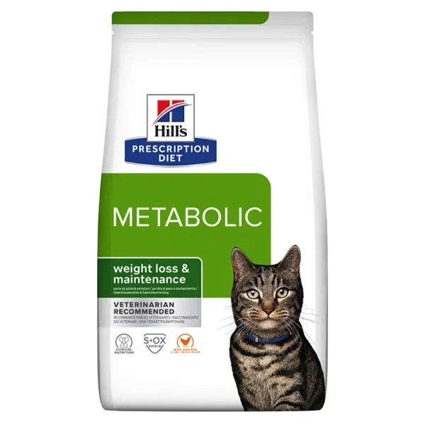Compra Hill’s HPD Feline Metabolic 3kg: Control de Peso para Gatos