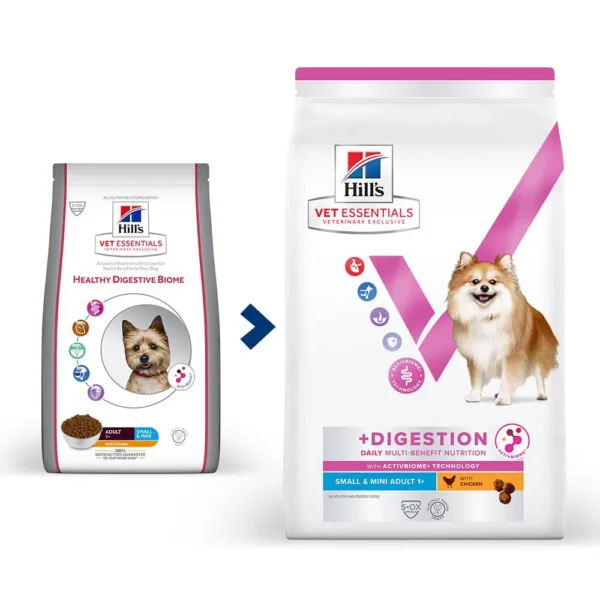 Hill's Vetess Canine Adult Digest ActivBiome Poulet 7 kg pour petits chiens
