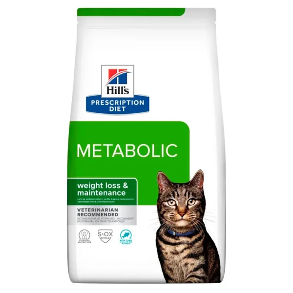 Compra Hill’s HPD Feline Metabolic Atún 8kg: Control de Peso para Gatos