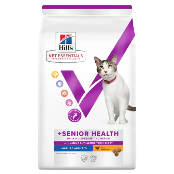 Compra HILL’S VETESS Feline Mature 1,5kg: Nutrición Ideal para Gatos Mayores