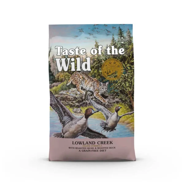Pienso Seco Saludable para Gatos Adultos TUTE Feline Lowland Creek Codorniz 6.6kg