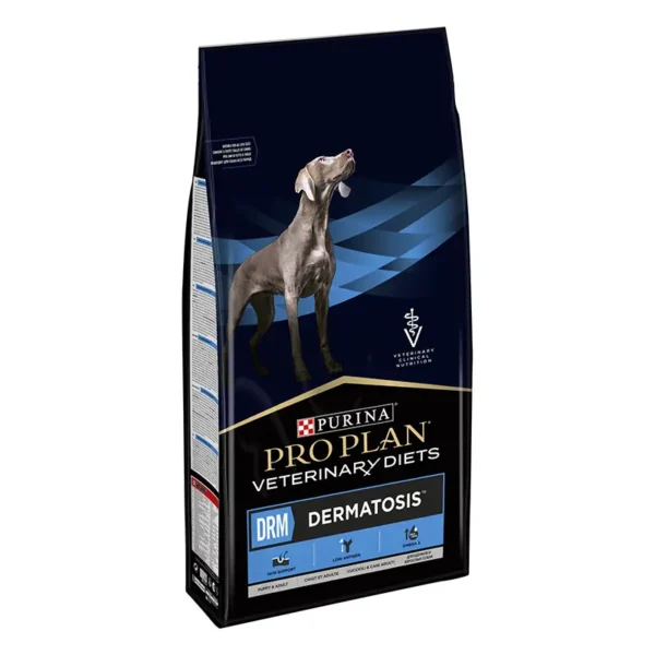 PRO PLAN VET Canine DRM Dermatosis 12kg: Alimento Especializado para la Salud de la Piel de tu Perro