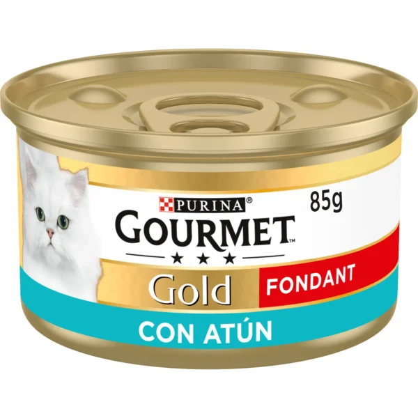 Compra GOURMET GOLD Single Fondant Atún 24x85gr - Alimento Húmedo Premium para Gatos Adultos