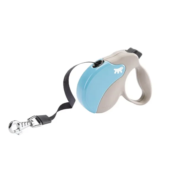 Correa Amigo M Tape Beige Azul de FERPLAST: Seguridad y Estilo para tu Mascota