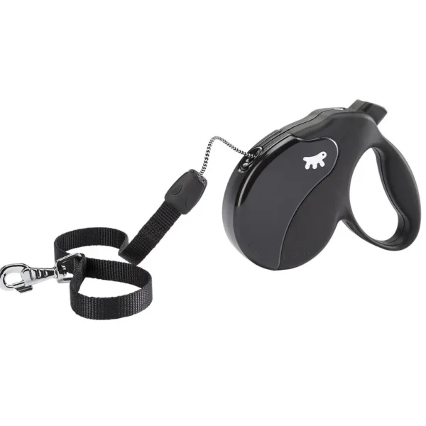 Correa Amigo L Cordon Negro de FERPLAST: Seguridad y Estilo para tu Mascota