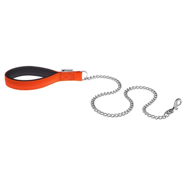 Correa Daytona Metal GM25 Naranja de Ferplast: Seguridad y Estilo para tu Mascota