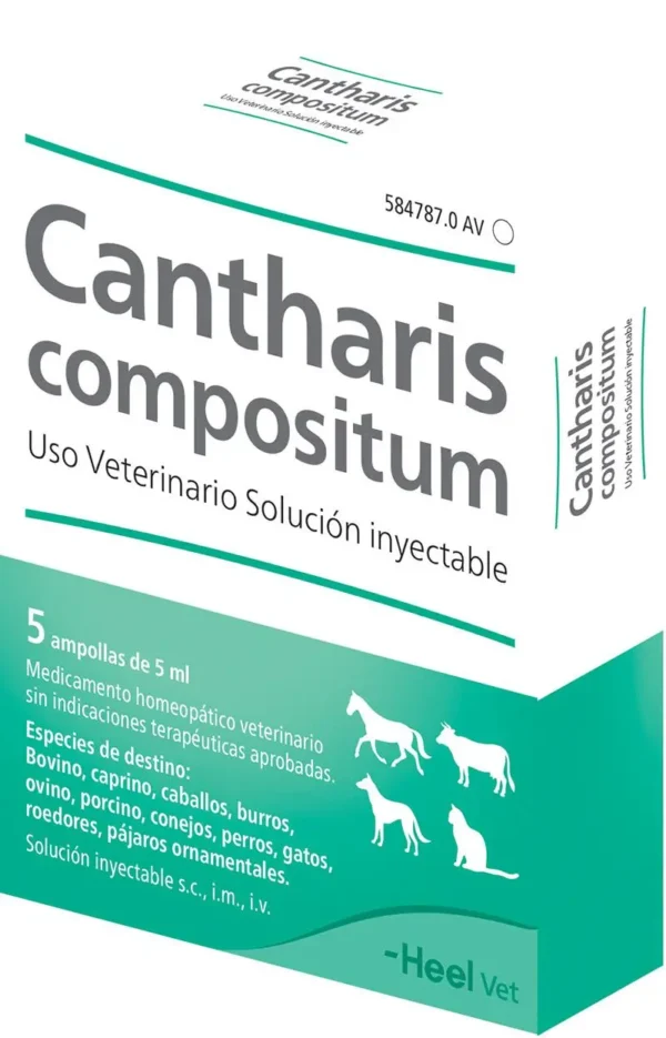 CANTHARIS COMPOSITUM SOLUCION INYECTABLE 5X5ML (NDR)