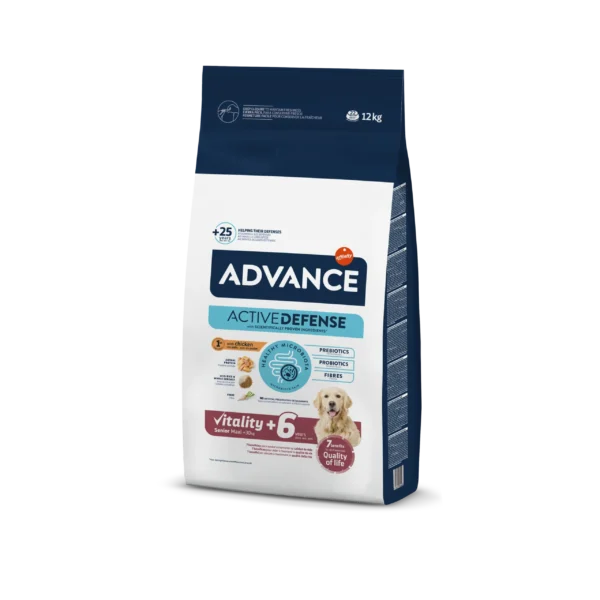 Pienso ADVANCE Maxi Senior Pollo: Nutrición Óptima para Perros Mayores