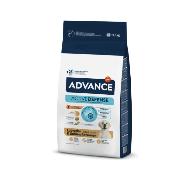 Pienso que un título optimizado para SEO podría ser: "Pienso ADVANCE para Labrador 11,5 kg - Nutrición Completa para Tu Mascota