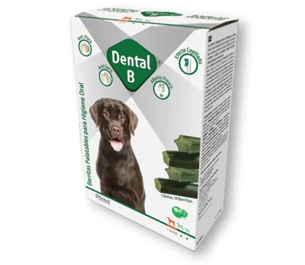 DENTAL-B (L) BARRITAS PERROS +20 Kg 14 ud