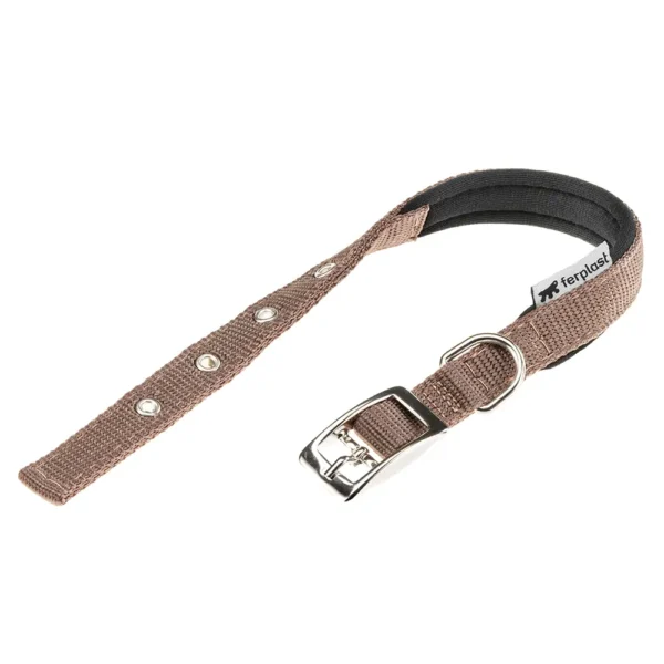 Collar Daytona C15 35 Marrón de Ferplast: Comodidad y Estilo para tu Mascota