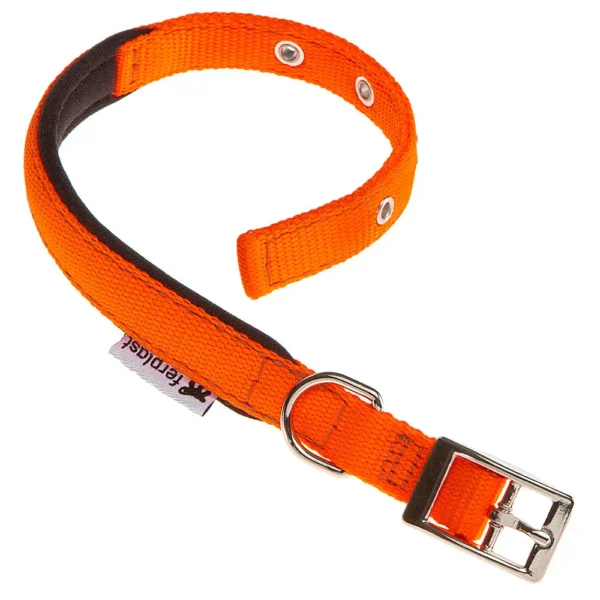 Collar para Perros FERPLAST Daytona C15 35 Naranja - Comodidad y Estilo