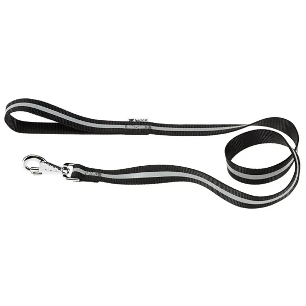Correa Reflectante Negra FERPLAST CLUBREFLEX 25 120BLK para Mayor Seguridad