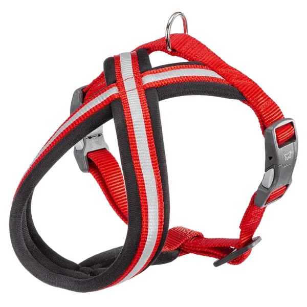 Arnés Rojo FERPLAST Daytona Cross P S para Perros: Comodidad y Seguridad