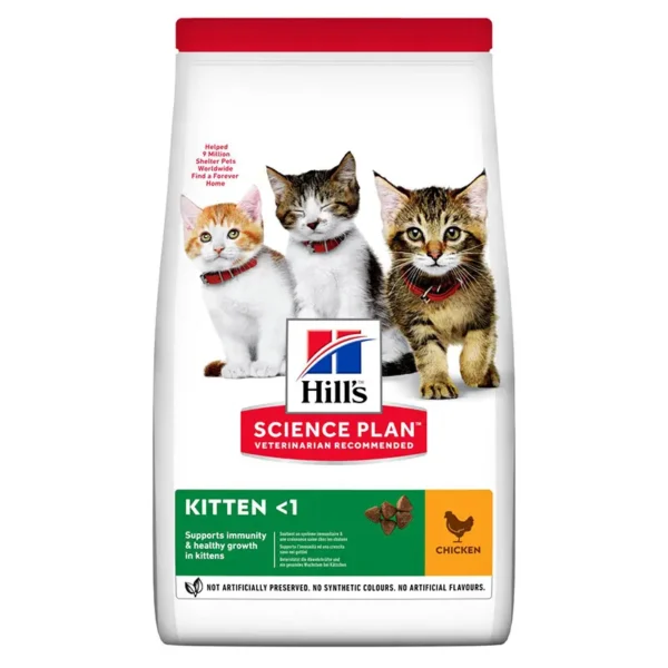Hill's HSP Feline Kitten Pollo 7kg - Alimento Seco Saludable para Gatos