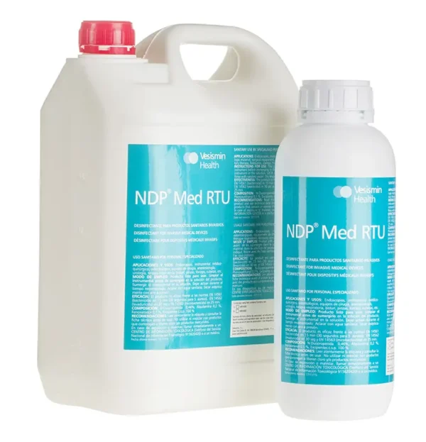 NDP MED SOLUCION LISTA PARA DESINFECCION INSTRUMENTAL 5L