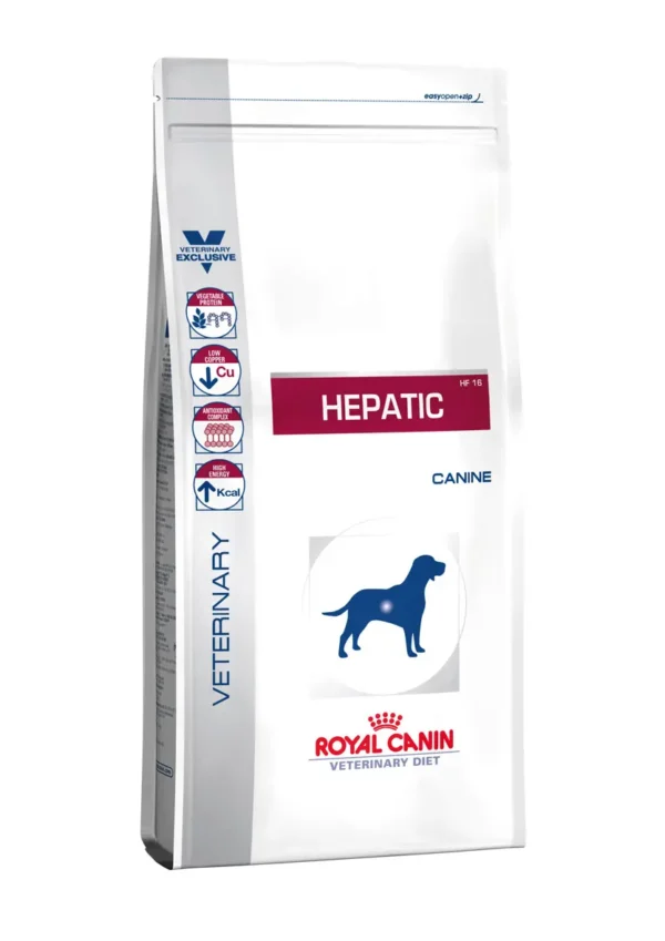 Pienso ROYAL VET Canine Hepatic HF16 12kg: Salud Hepática para Perros